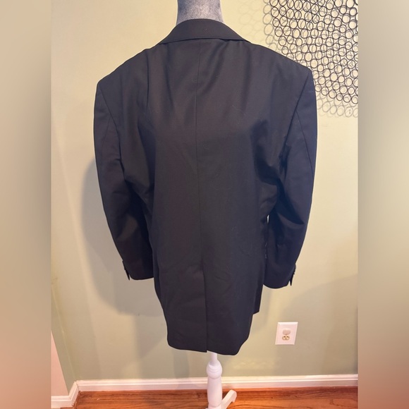 Brooks Brothers Explorer Black Blazer Madison Fit - 44R - Picture 7 of 7